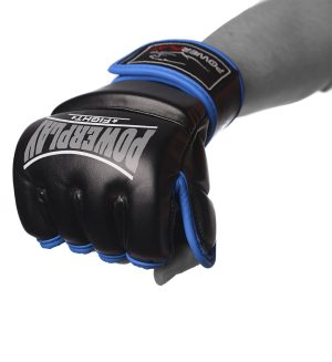 Рукавиці для MMA PowerPlay 3058 Чорно-Сині XL - Зображення 2