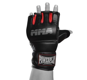 Рукавиці для MMA PowerPlay 3053 Чорно-Червоні S/M - Зображення 2