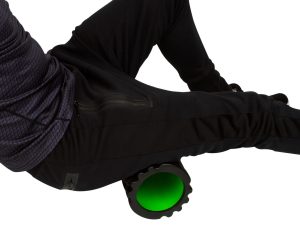 Масажний ролик (роллер) PowerPlay 4025 Massage Roller Чорно-зелений (33x15см.) - Зображення 9