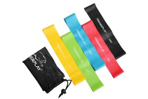 Резинки для фітнесу PowerPlay 4113 Mini Power Band Set набір із 5 шт.  (від 1 до 20 кг) - Зображення 6