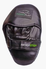 Лапи боксерські PowerPlay 3051 Чорно-Зелені PU [пара] - Зображення 4