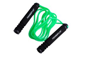 Скакалка PowerPlay 4205 Classic Plus Jump Rope Зелена (2,7m.) - Зображення 4