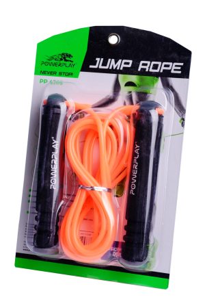 Скакалка PowerPlay 4205 Classic Plus Jump Rope Помаранчева (2,7m.) - Зображення 10