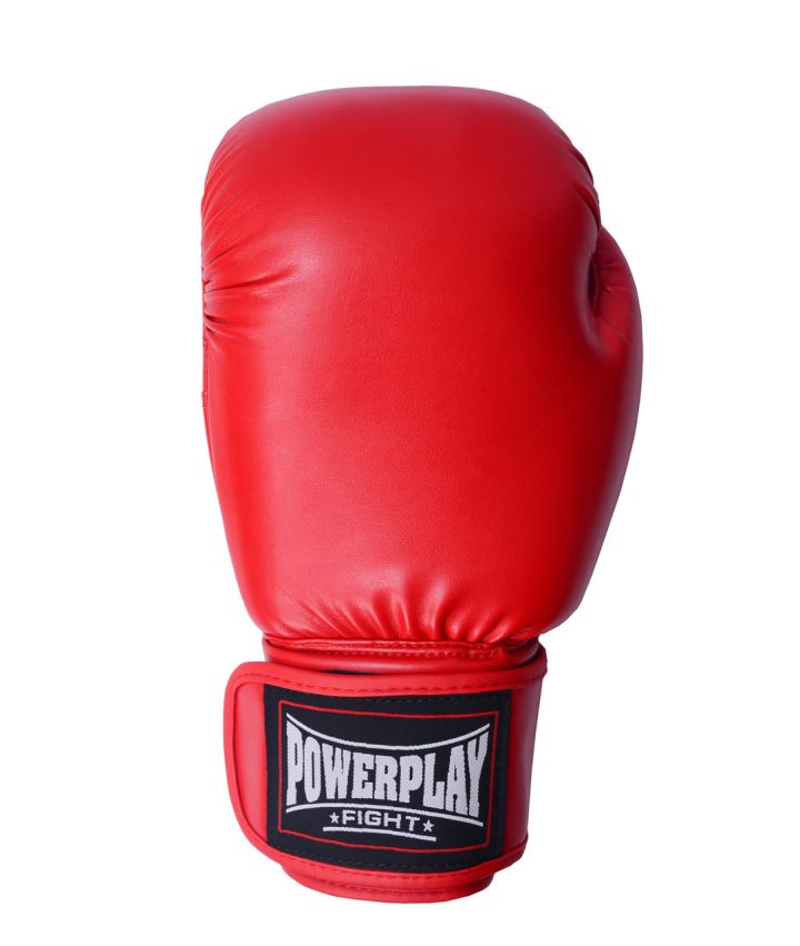 Боксерські рукавиці PowerPlay 3004 Classic Червоні 14 унцій - Зображення 2