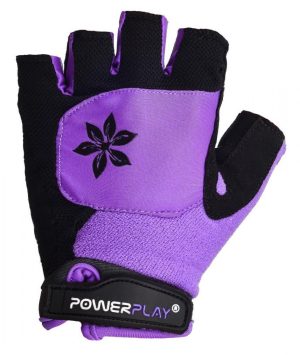 Велорукавички жіночі PowerPlay 5284 Фіолетові XS - Зображення 2