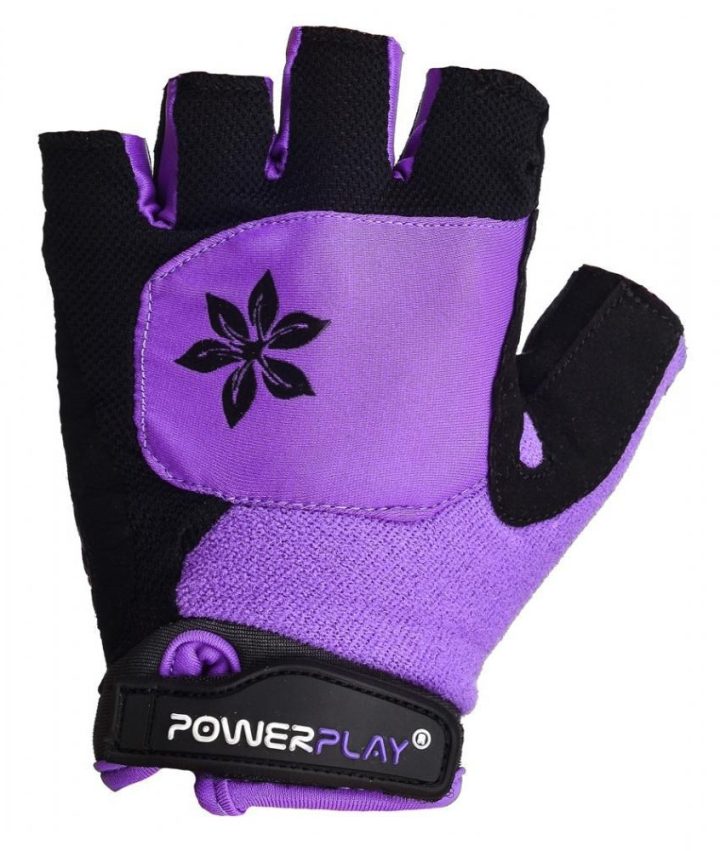 Велорукавички жіночі PowerPlay 5284 Фіолетові XS - Зображення 2
