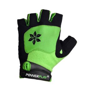 Велорукавички жіночі PowerPlay 5284 B Зелені XS - Зображення 6