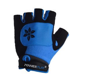 Велорукавички жіночі PowerPlay 5284 D Блакитні XS - Зображення 6