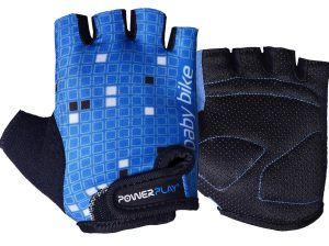 Велорукавички PowerPlay 5451 Синьо-білі XS (вік до 5 років) - Зображення 1