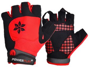 Велорукавички жіночі PowerPlay 5284 A Червоні XS - Зображення 1