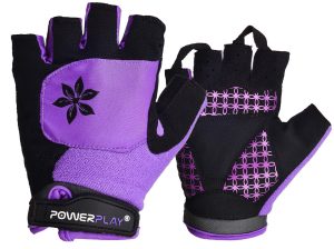 Велорукавички жіночі PowerPlay 5284 Фіолетові XS - Зображення 1