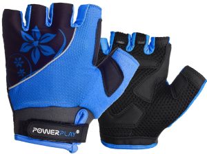 Велорукавички жіночі PowerPlay 5281 B Блакитні XS - Зображення 1