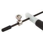 Скакалка швидкісна PowerPlay 4202 Ultra Speed Rope Чорна (2,9m.) - Зображення 2