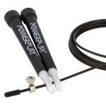 Скакалка швидкісна PowerPlay 4202 Ultra Speed Rope Чорна (2,9m.) - Зображення 4