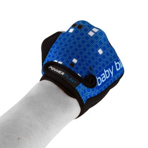 Велорукавички PowerPlay 5451 Синьо-білі XS (вік до 5 років) - Зображення 3