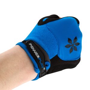 Велорукавички жіночі PowerPlay 5284 D Блакитні XS - Зображення 3