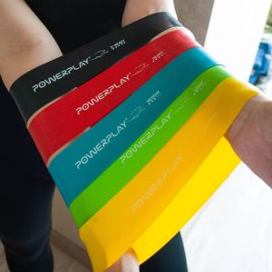 Резинки для фітнесу PowerPlay 4113 Mini Power Band Set набір із 5 шт.  (від 1 до 20 кг) - Зображення 9