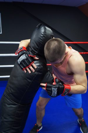 Рукавиці для MMA PowerPlay 3058 Чорно-Червоні L - Зображення 6
