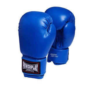 Боксерські рукавиці PowerPlay 3004 Classic Сині 16 унцій - Зображення 5