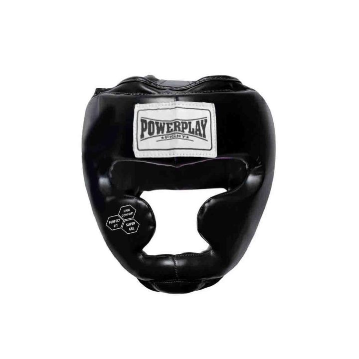 Боксерський шолом тренувальний PowerPlay 3043 Чорний XS - Зображення 6