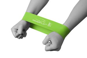 Резинка для фітнесу PowerPlay 4114 Mini Power Band 0.8мм. Light Зелена (5.5 кг) - Зображення 5