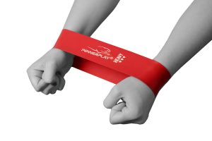 Резинка для фітнесу PowerPlay 4114 Mini Power Band 1.2мм. Heavy Червона (11 кг) - Зображення 3