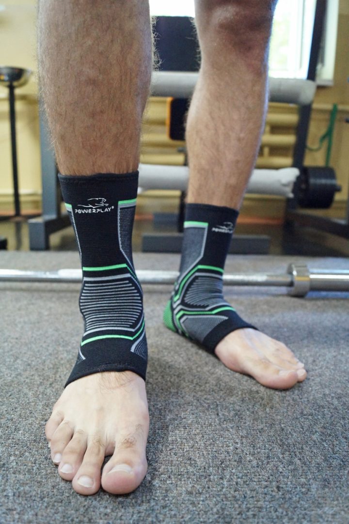 Бандажі на гомілкостоп PowerPlay 4100 Чорні S/M (пара) - Зображення 10