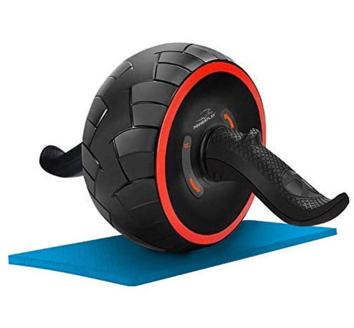 Колесо для преса PowerPlay 4326 зі зворотним механізмом AB Wheel Pro Чорно-червоне - Зображення 4