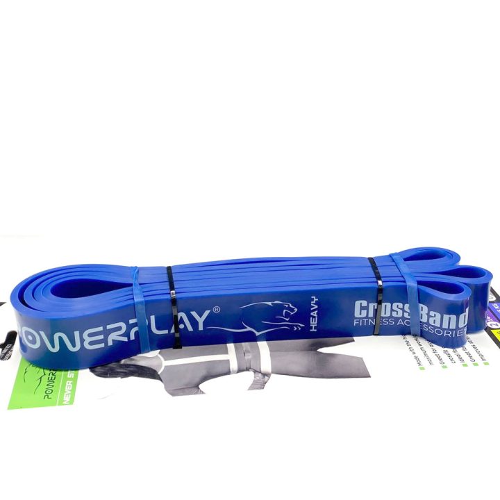 Еспандер-петля (гумка для фітнесу і кроссфіту) PowerPlay 4115 Power Band Синя (20-45kg) - Зображення 8