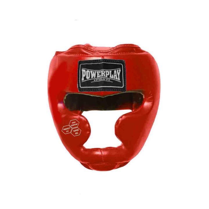 Боксерський шолом тренувальний PowerPlay 3043 Червоний XS - Зображення 2