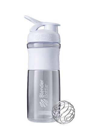 Шейкер спортивний (пляшка) BlenderBottle SportMixer Flip 28oz/820ml White - Зображення 2