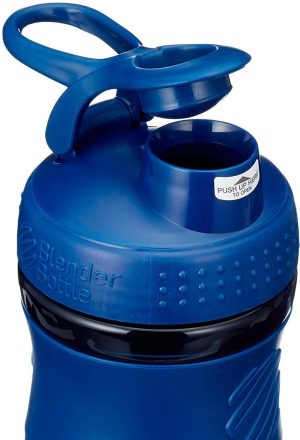Шейкер спортивний (пляшка) BlenderBottle SportMixer Flip 28oz/820ml Navy - Зображення 2