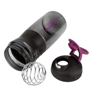 Шейкер спортивний (пляшка) BlenderBottle SportMixer Flip 28oz/820ml Black/Plum - Зображення 3