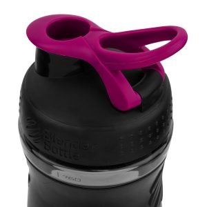 Шейкер спортивний (пляшка) BlenderBottle SportMixer Flip 28oz/820ml Black/Pink - Зображення 5