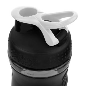 Шейкер спортивний (пляшка) BlenderBottle SportMixer Flip 28oz/820ml Black/White - Зображення 3