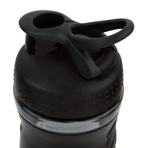 Шейкер спортивний (пляшка) BlenderBottle SportMixer Flip 28oz/820ml Black - Зображення 6