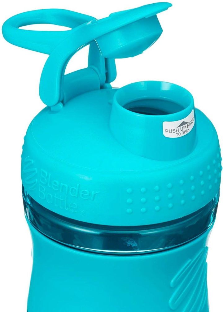 Шейкер спортивний (пляшка) BlenderBottle SportMixer Flip 28oz/820ml Teal - Зображення 5