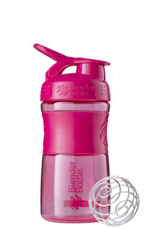 Шейкер спортивний (пляшка) BlenderBottle SportMixer Flip 20oz/590ml Pink FL - Зображення 2