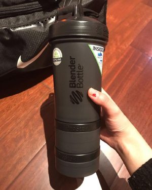 Шейкер спортивний BlenderBottle ProStak 22oz/650ml з 2-ма контейнерами Black - Зображення 10