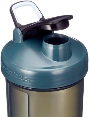 Шейкер спортивний BlenderBottle Pro45 1270ml Grey/White - Зображення 3