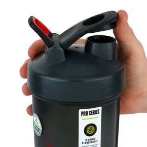 Шейкер спортивний BlenderBottle Pro45 1270ml Grey/Red - Зображення 3