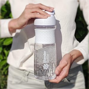 Шейкер спортивний (пляшка) BlenderBottle SportMixer Twist 28oz/820ml White - Зображення 6