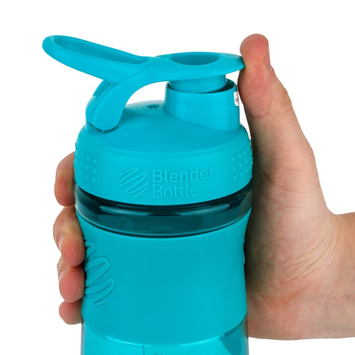 Шейкер спортивний (пляшка) BlenderBottle SportMixer Flip 28oz/820ml Teal - Зображення 3