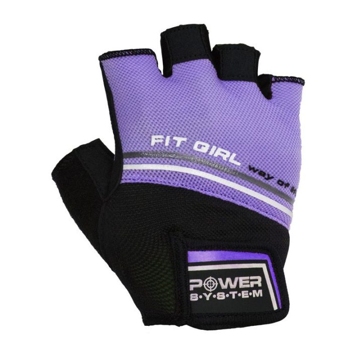 Рукавички для фітнесу Power System PS-2920 Fit Girl Evo Purple S - Зображення 4