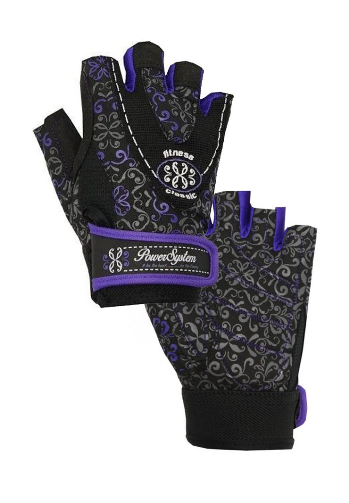 Рукавички для фітнесу Power System PS-2910 Classy Жіночі Purple XS - Зображення 4