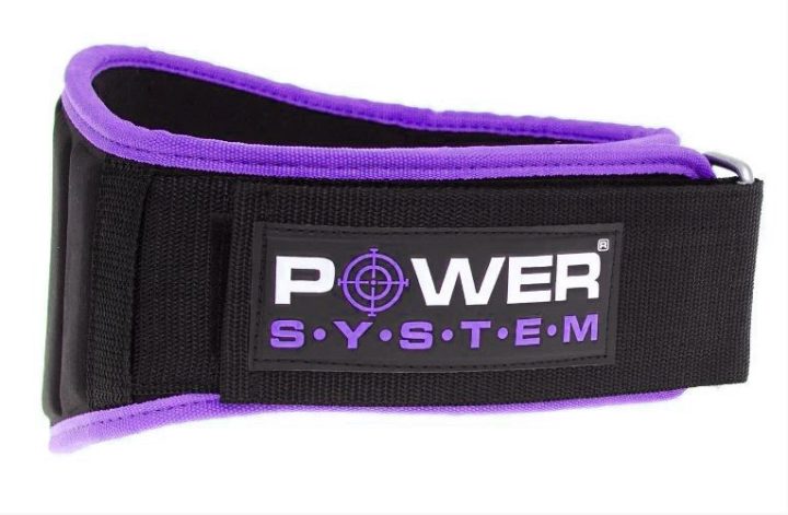 Пояс для важкої атлетики Power System PS-3210 Woman’s Power неопреновий Purple S - Зображення 3