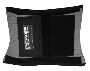 Пояс-корсет  для підтримки спини Power System PS-6031 Waist Shaper Grey S/M - Зображення 2