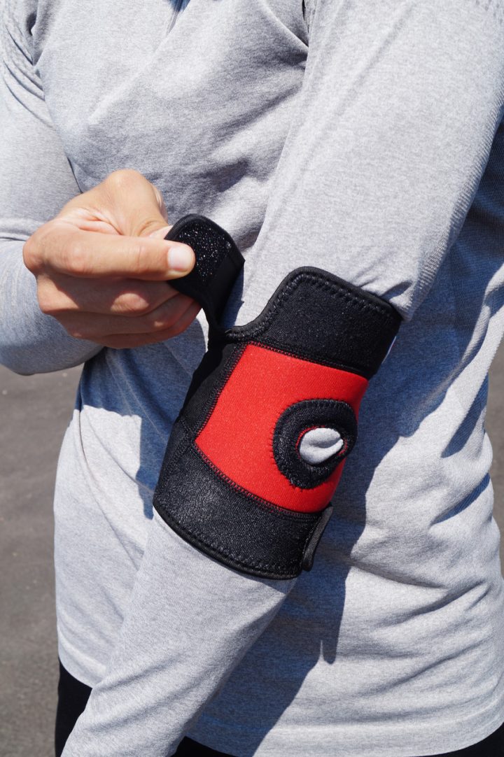 Налокітник Power System PS-6011 Neo Eibow Support Black/Red (1шт.) L - Зображення 8