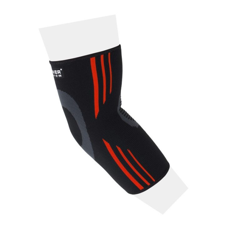 Налокітники Power System PS-6020 Elbow Support Evo Black/Orange (пара) L - Зображення 2