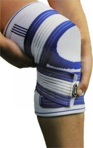 Наколінник Power System PS-6008 Knee Support Pro Blue/White (1шт.) S/M - Зображення 3